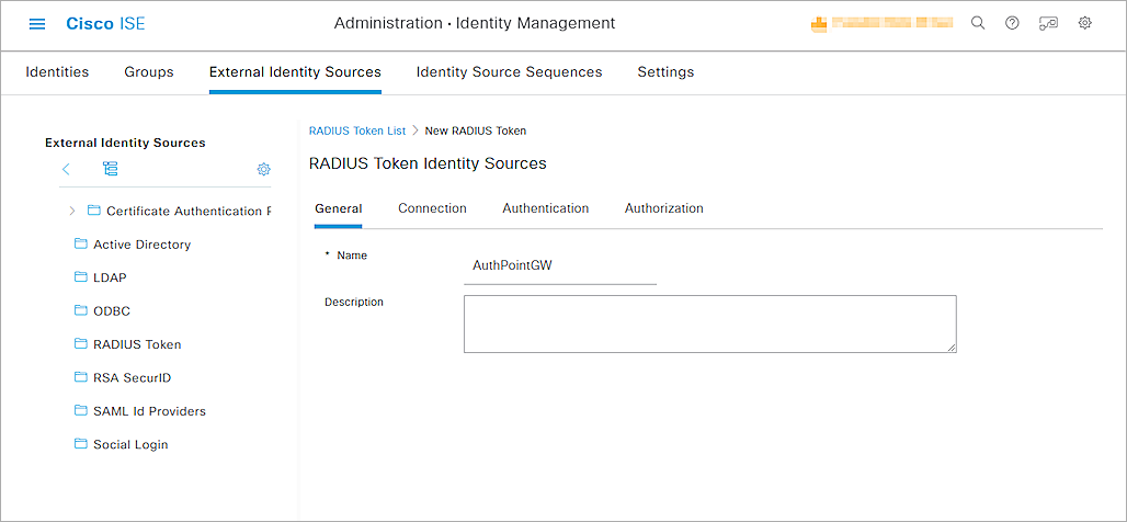 Screenshot of Cisco ISE, picture4